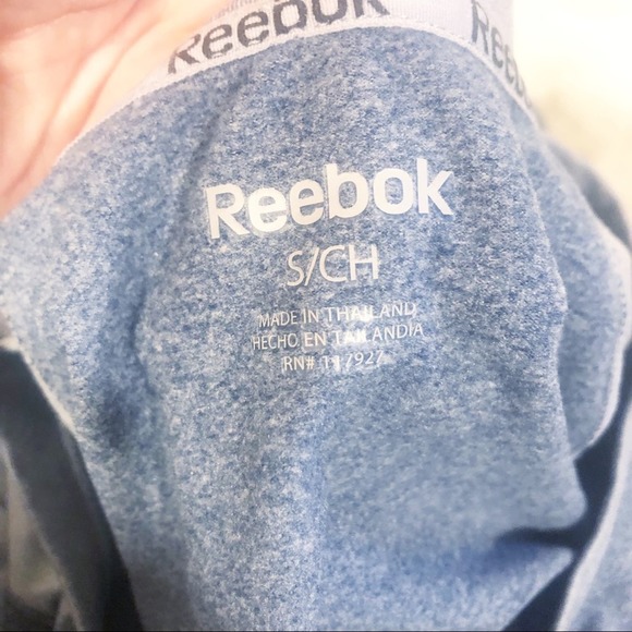 Reebok Active Long Sleeve Workout Tee Gray Women's Size Small - Picture 5 of 5